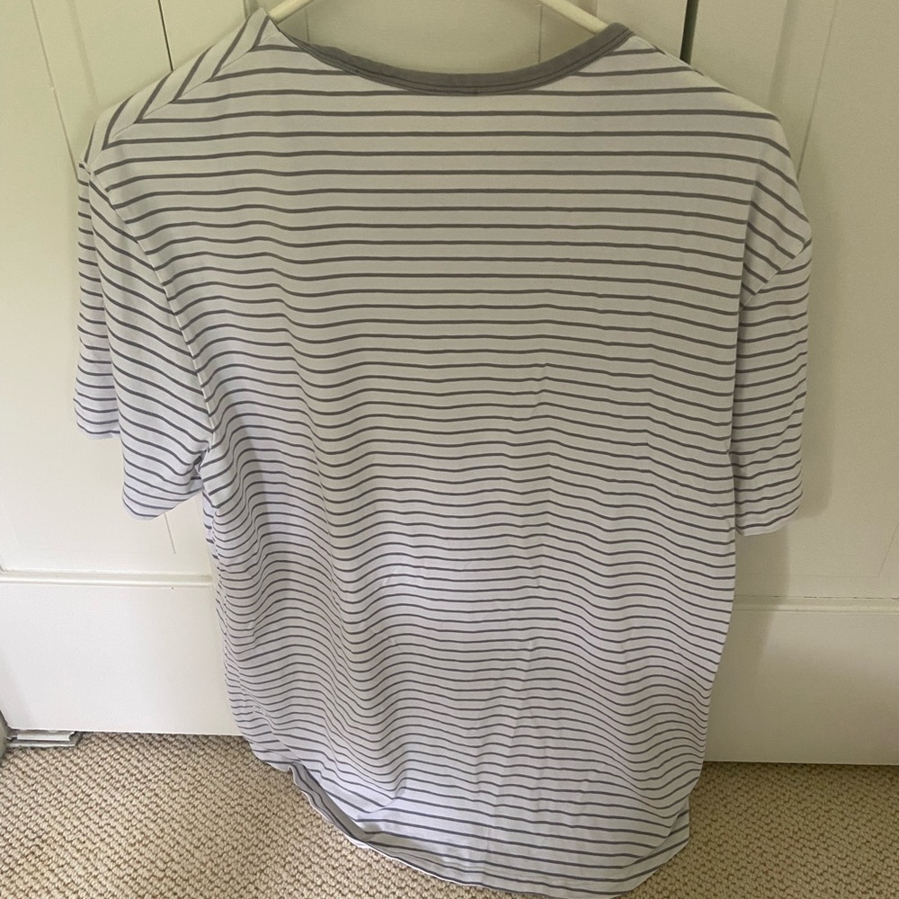 Mens lululemon striped T shirt